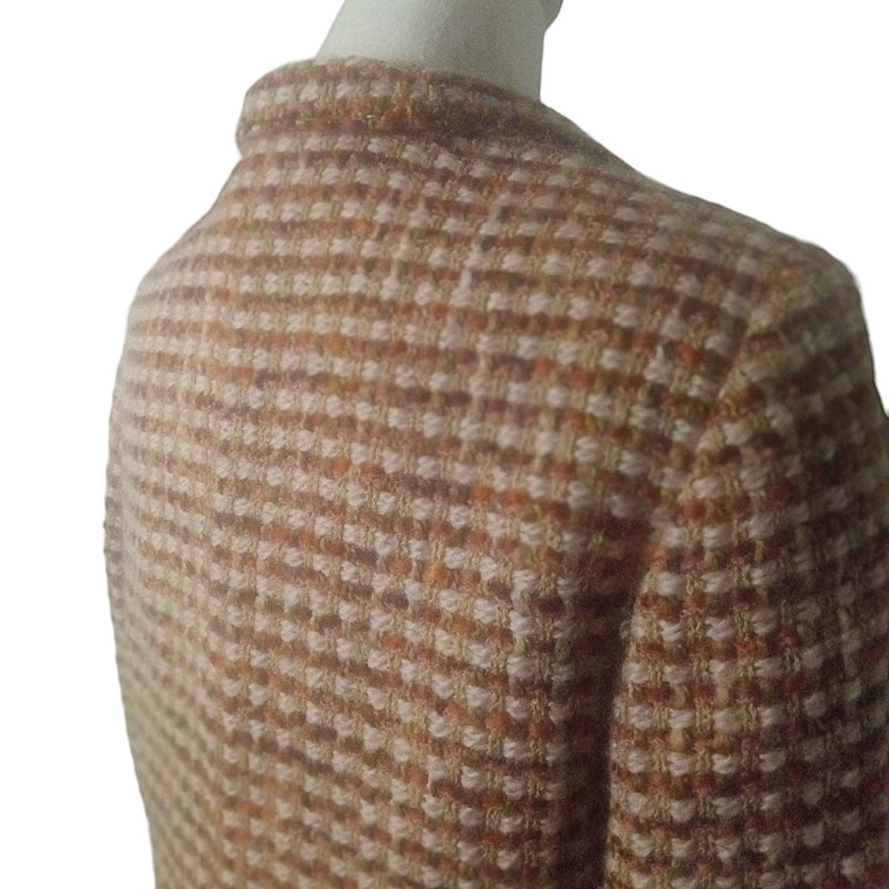 Talbot's Women's Wool Tweed 2 Hidden Button Blazer Lined Size 8 Petite - Picture 8 of 10